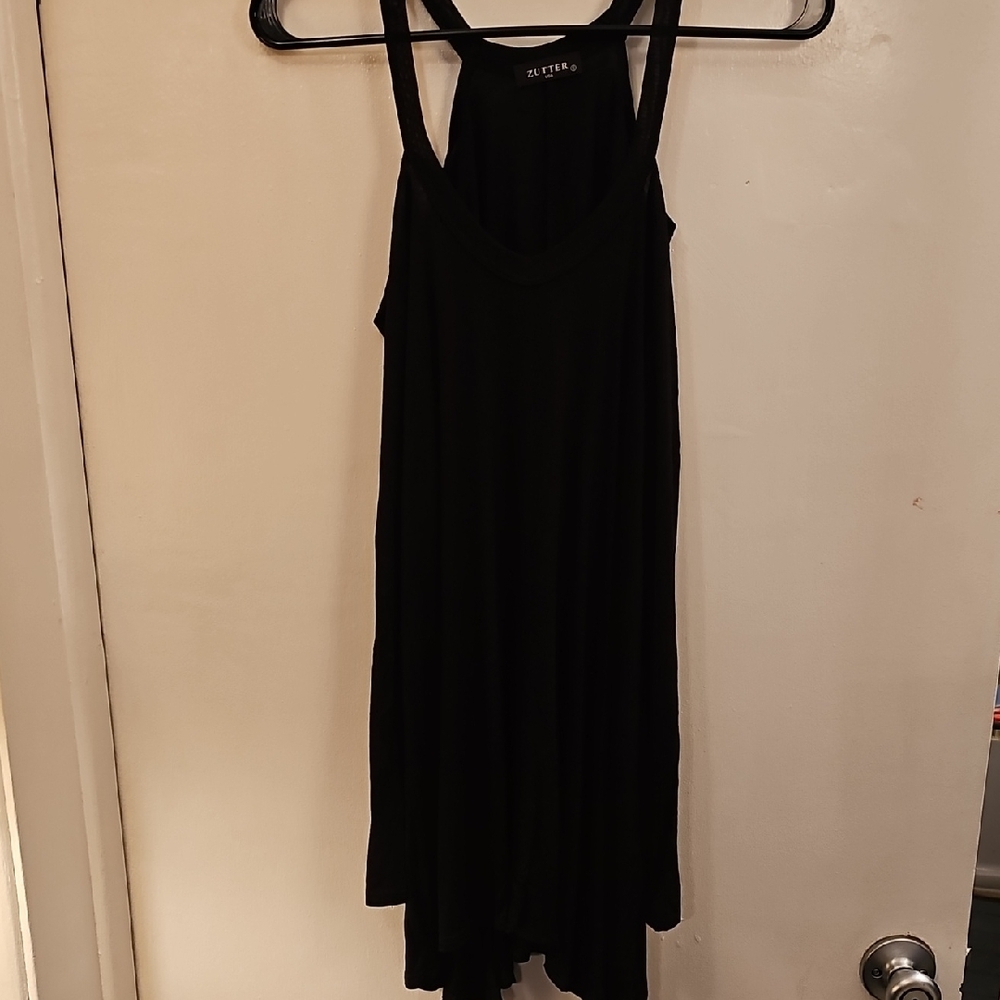 Black Cold Shoulder Long Sleeve Top